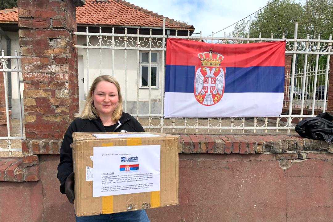 Zorana Arunović uručila donaciju šampiona Infektivnoj klinici